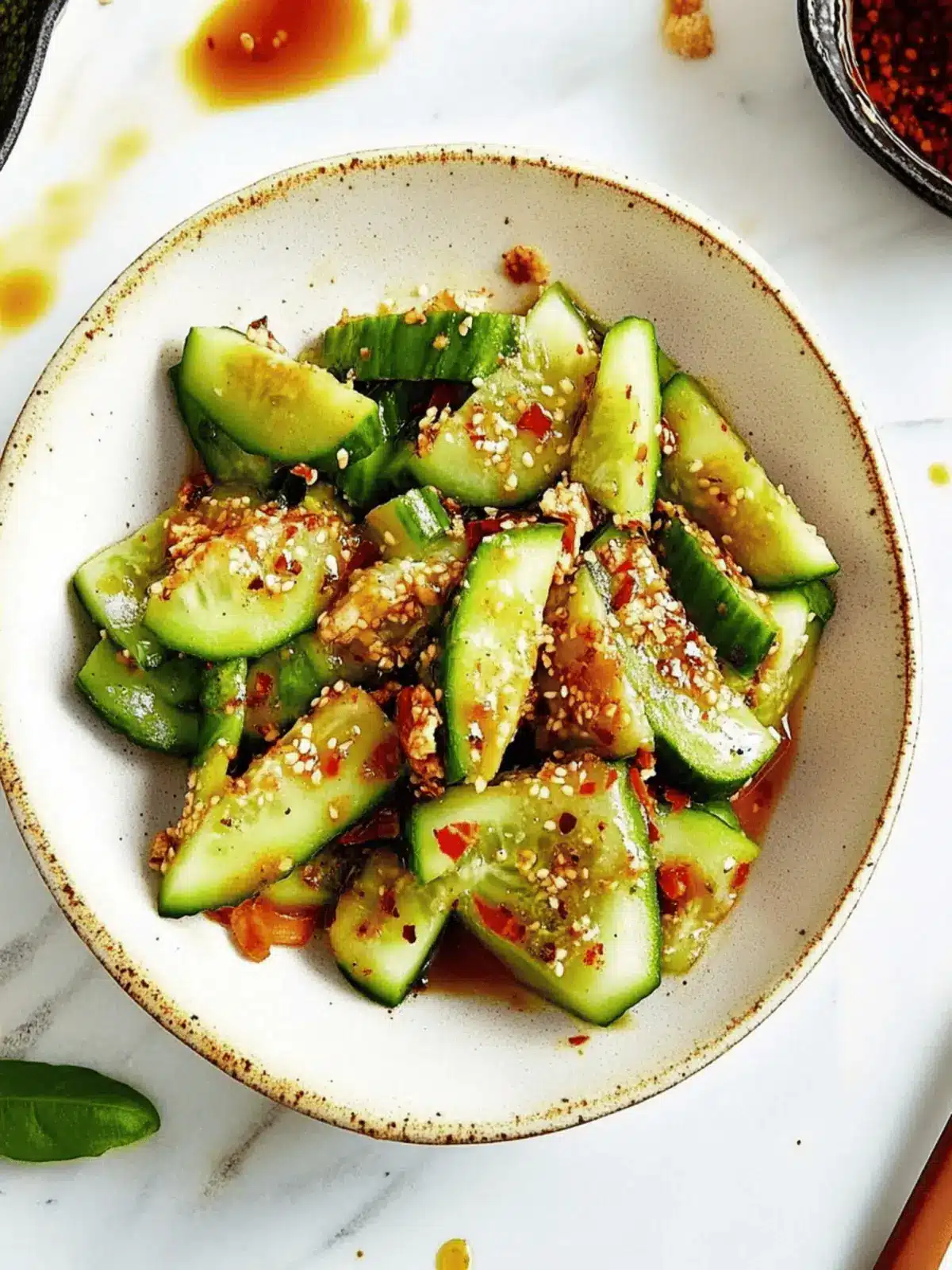 Chinese Smashed Cucumber Salad