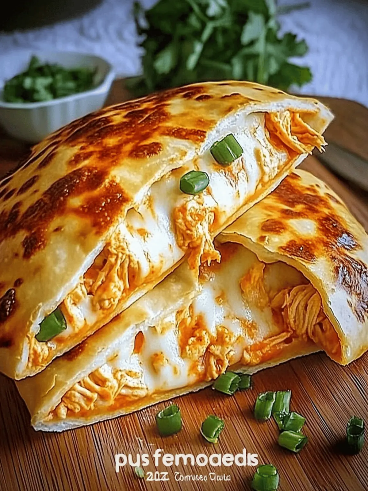 Buffalo Chicken Calzone