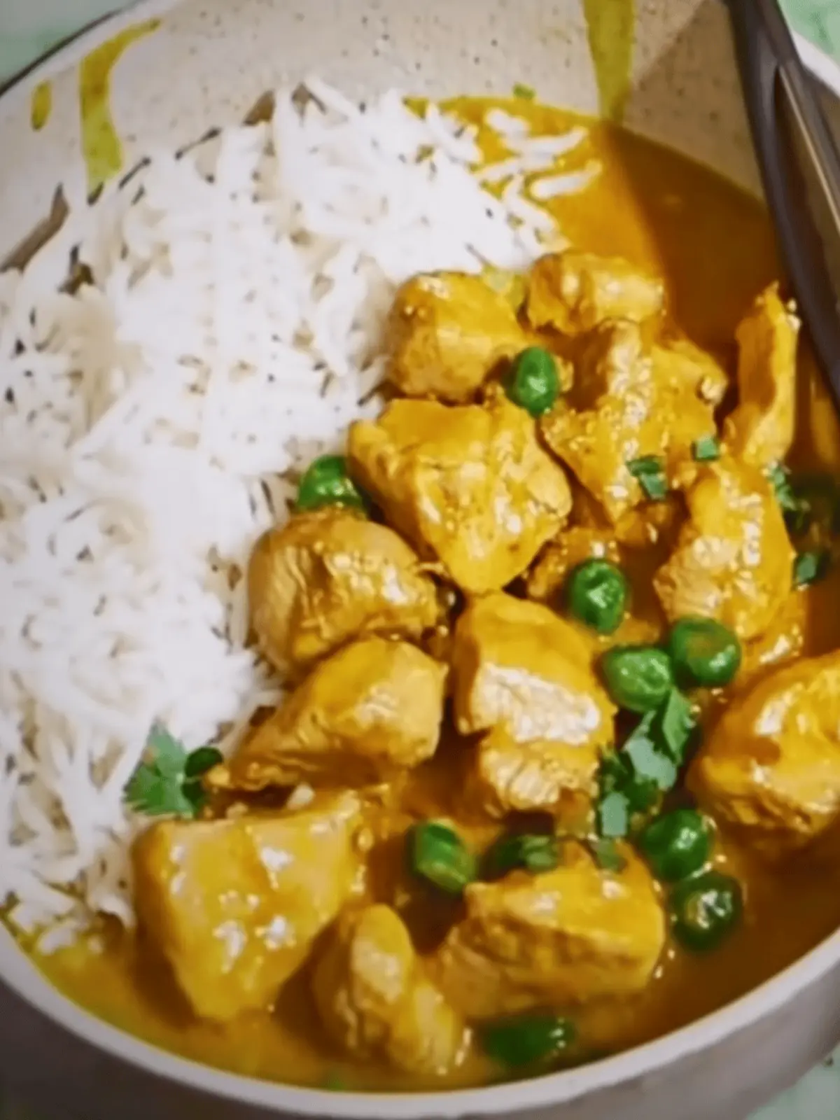 Chinese chicken curry