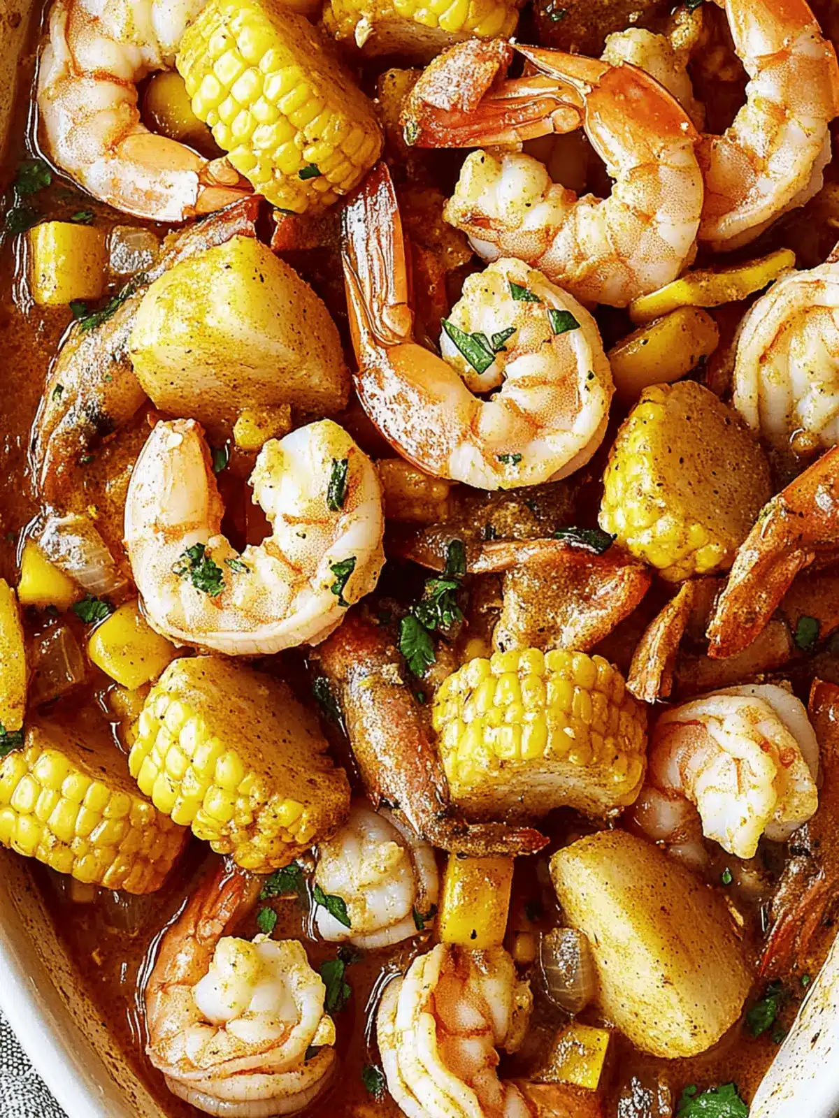 Slow Cooker Shrimp Boil