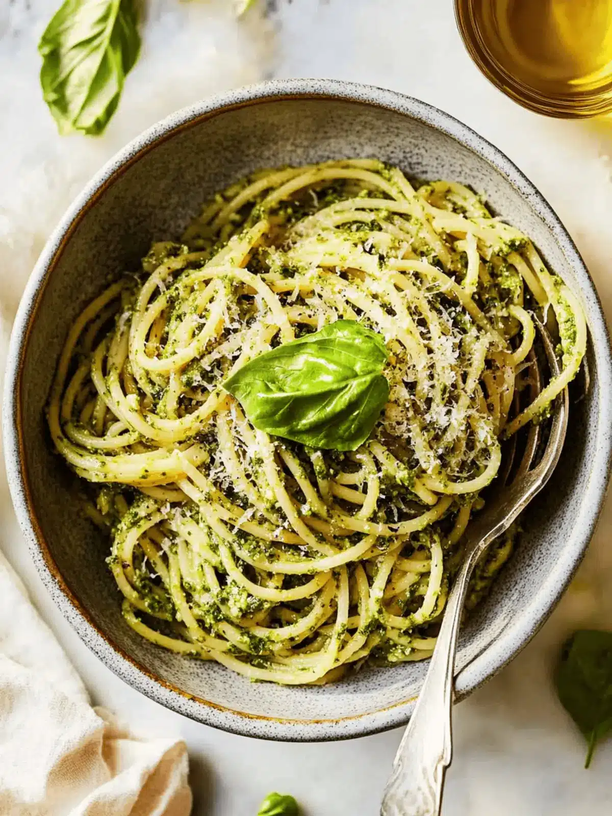 Easy Pesto Pasta