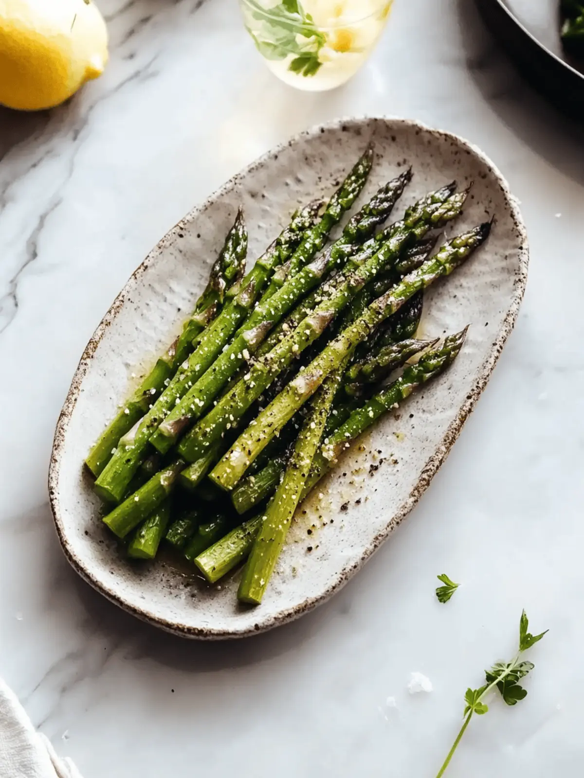 Simply Delicious Roasted Asparagus Ready in 20 Minutes 4 Roasted Asparagus