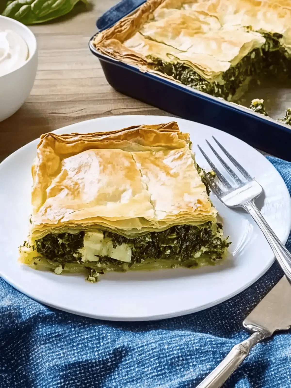 Delicious Spanakopita Recipe: Flaky Greek Spinach Pie Awaits 2 Spanakopita (Greek Spinach Pie)