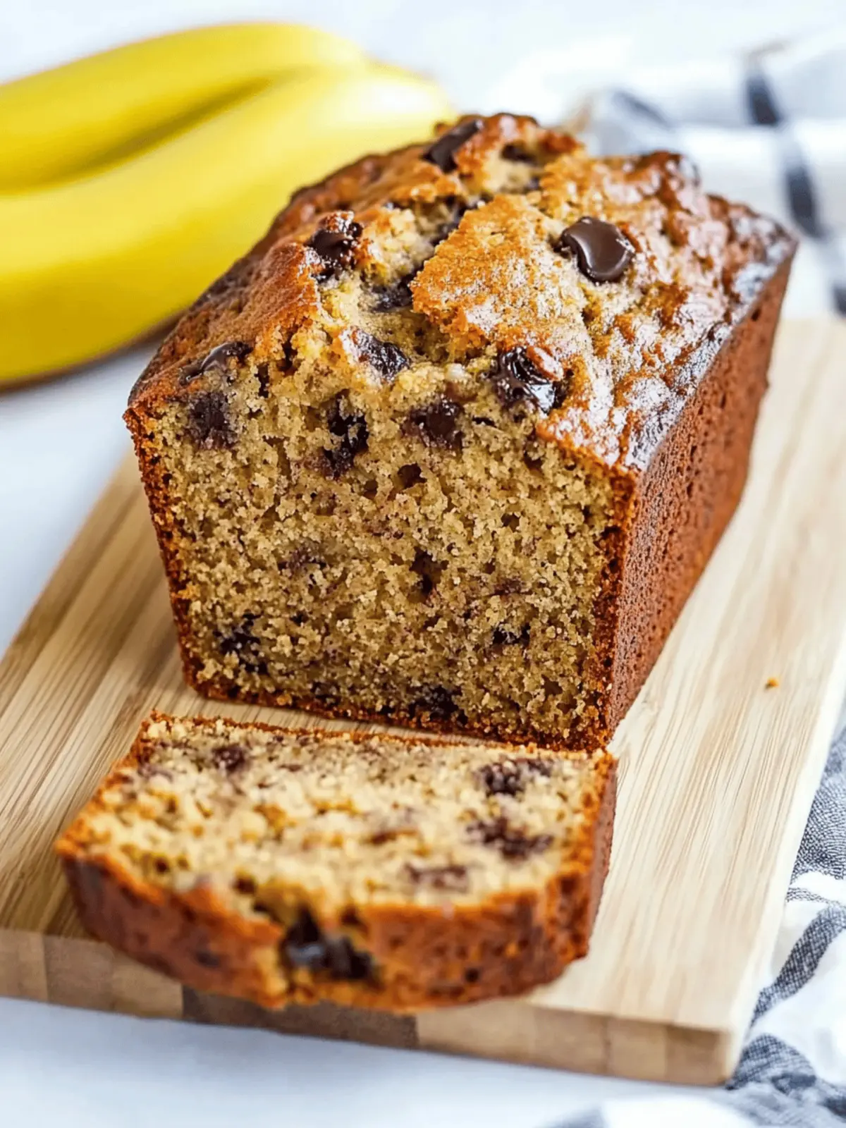Irresistibly Moist Peanut Butter Banana Bread with Chocolate Chips 4 Peanut Butter Banana Bread