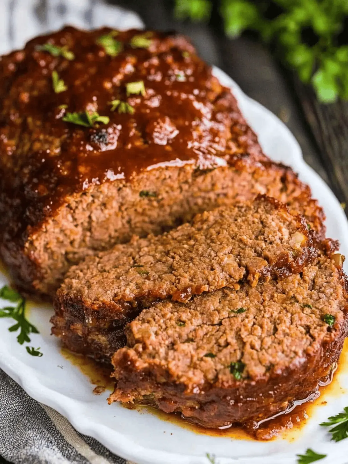 Easy Meatloaf Recipe (Makes 2 Loaves)