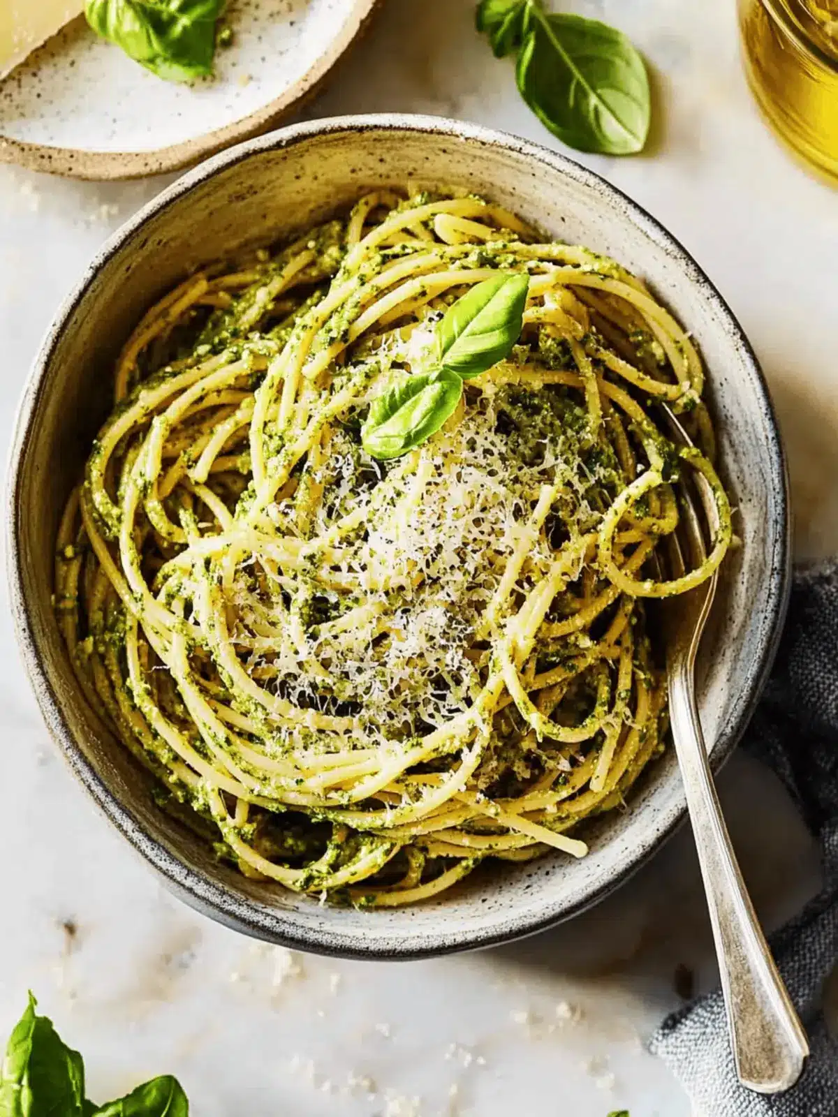 Easy Pesto Pasta