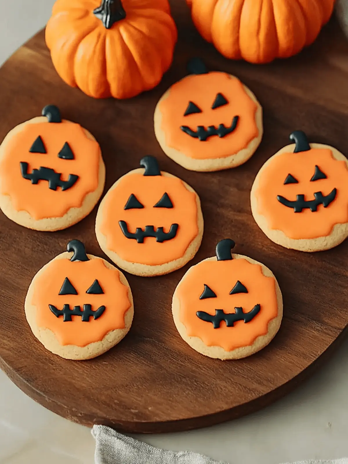 Delicious Orange Halloween Pumpkin Cookies You’ll Love to Bake 3 Orange Halloween Pumpkin Cookies