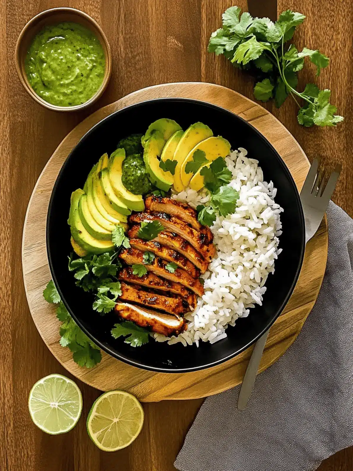 Peruvian Chicken Rice Bowls
