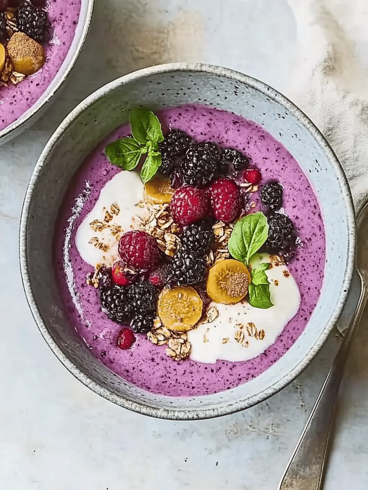 Black forest breakfast bowl