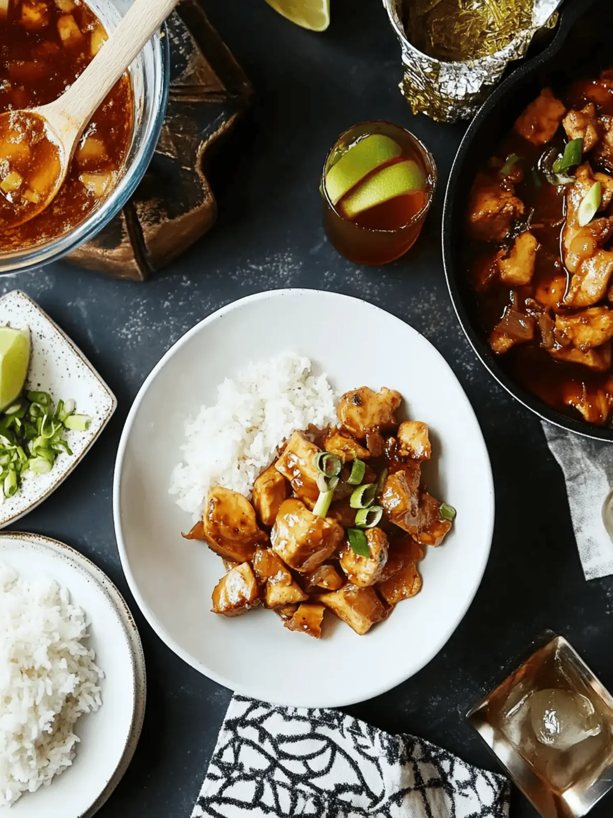 Savory Bourbon Chicken Stir-Fry with Sweet and Spicy Boost 2 Bourbon Chicken
