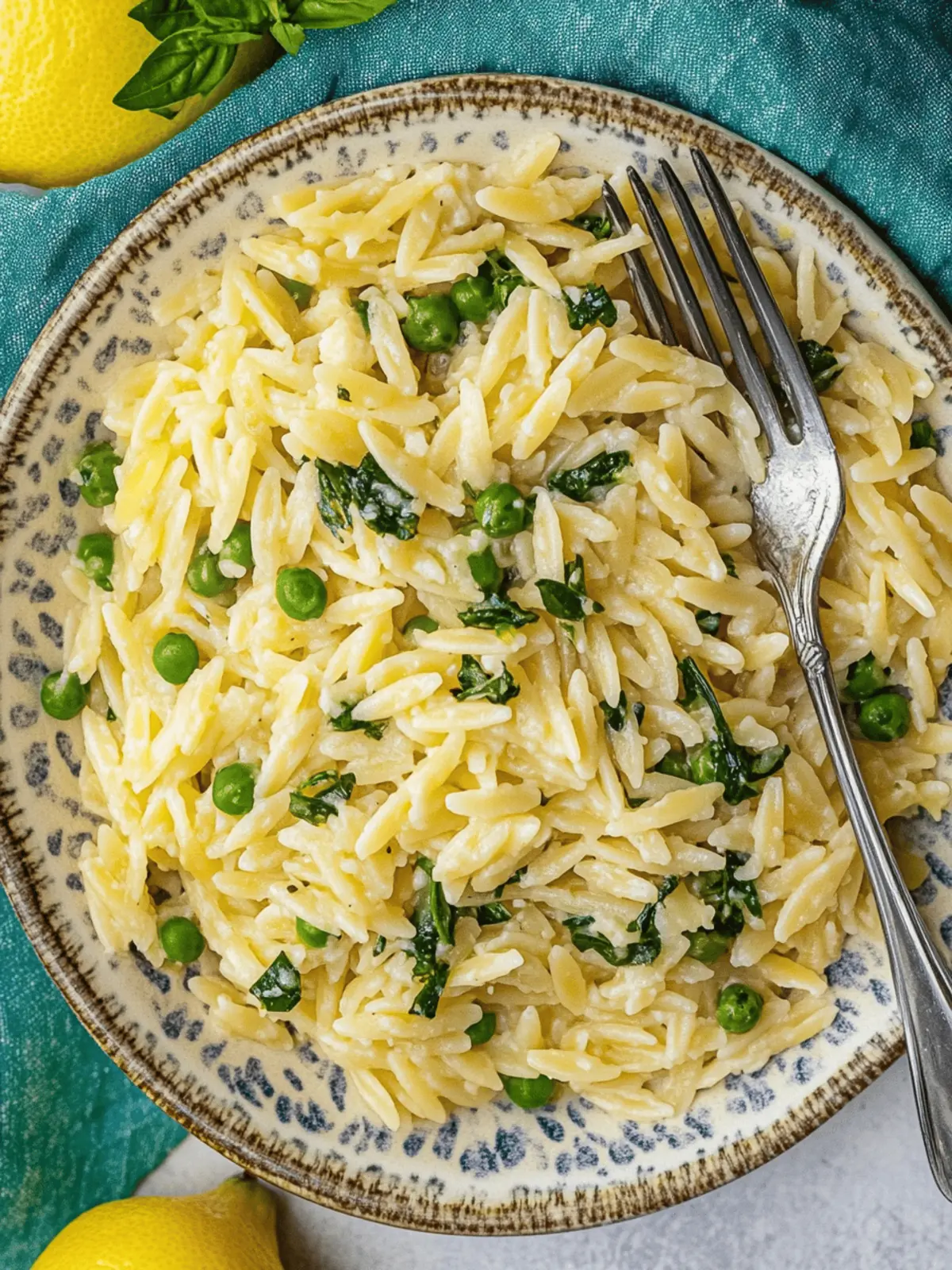 Lemon Orzo