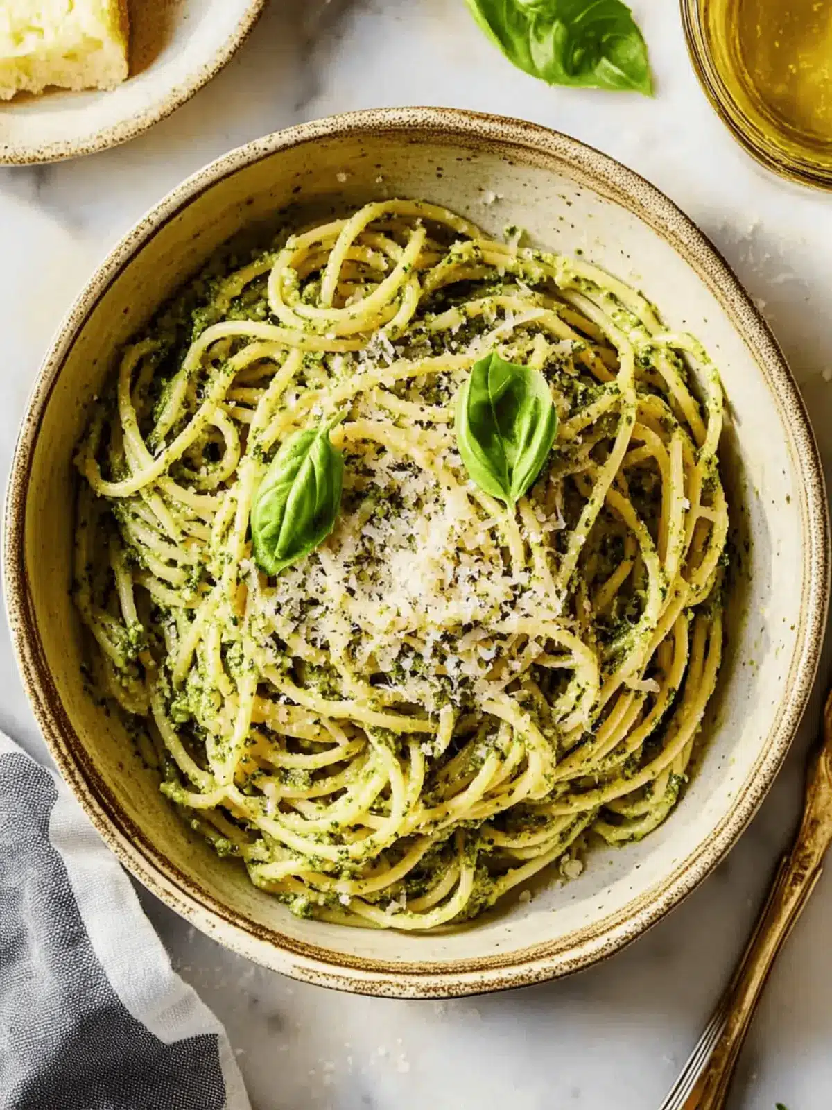 Easy Pesto Pasta