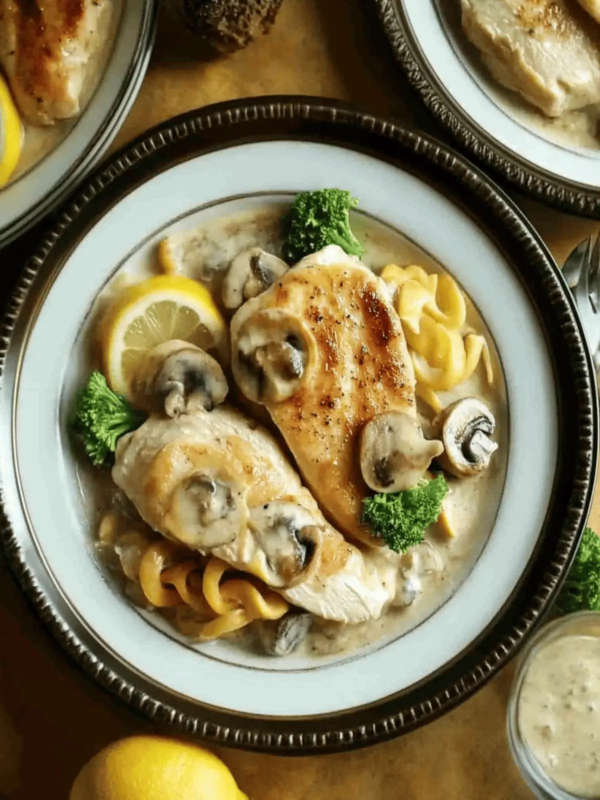 Chicken Breasts in Lemon Cream Sauce: A Weeknight Delight 5 Chicken Breasts in Lemon Cream Sauce