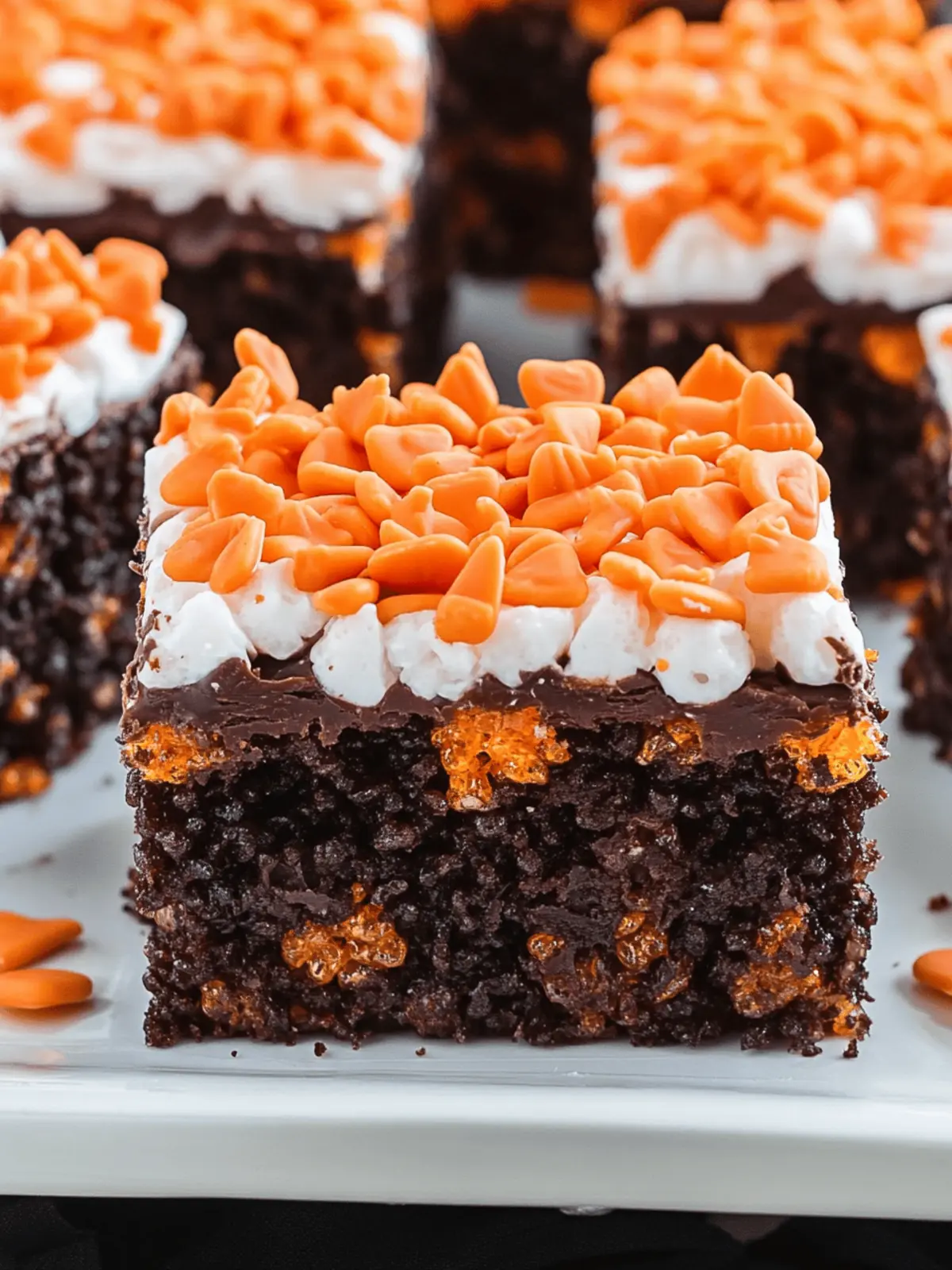 Delicious Halloween Brownie Rice Krispie Treats You’ll Love 2 Halloween Brownie Rice Krispie Treats