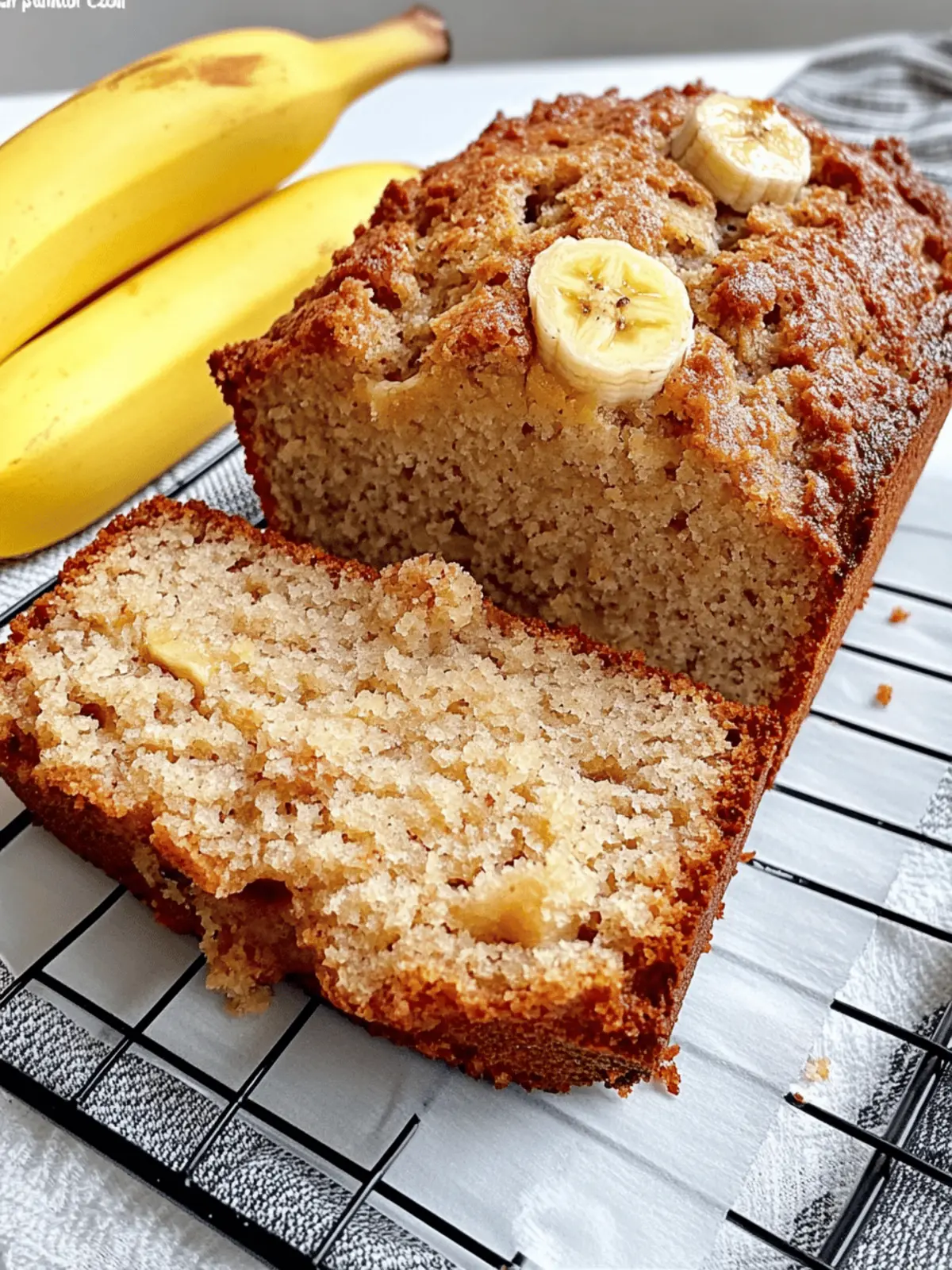 Cottage Cheese Banana Bread