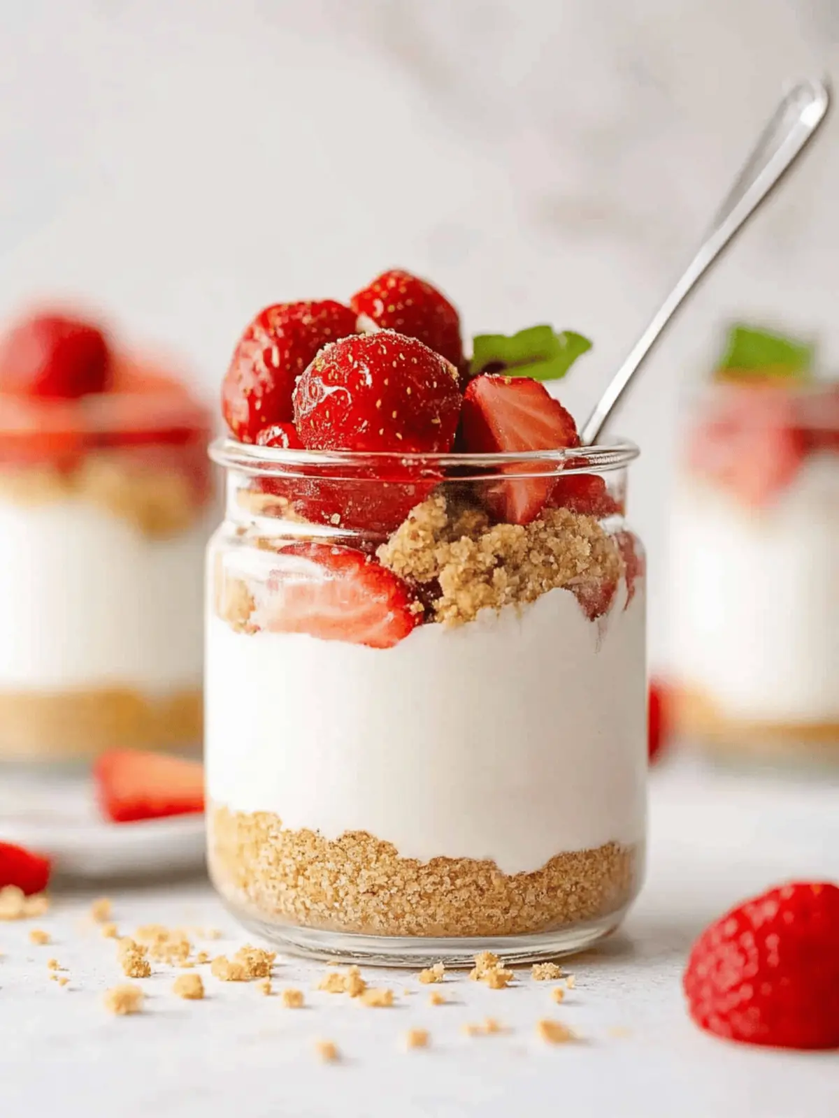 High Protein Cheesecake Jars That Everyone Will Love 3 High Protein Cheesecake Jars