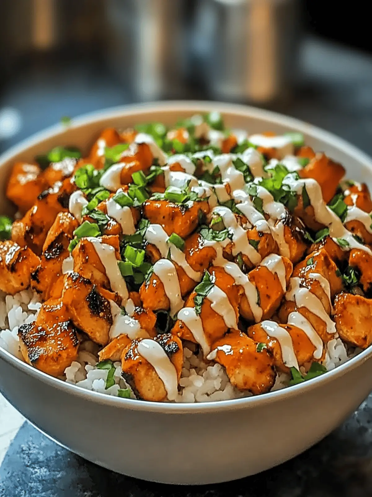 Buffalo Chicken Bowls