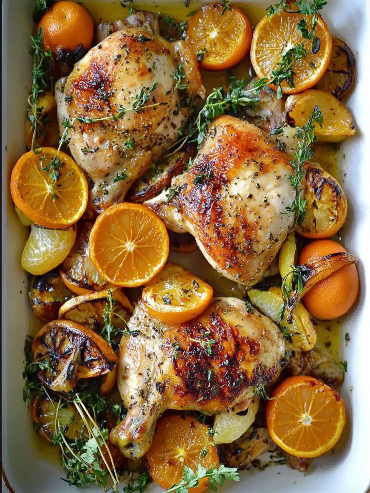 Roasted Chicken with Clementines for a Cozy Winter Feast 4 Roasted Chicken with Clementines