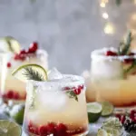 Sip into the Holidays with Festive Mistletoe Margaritas 2 Mistletoe Margaritas