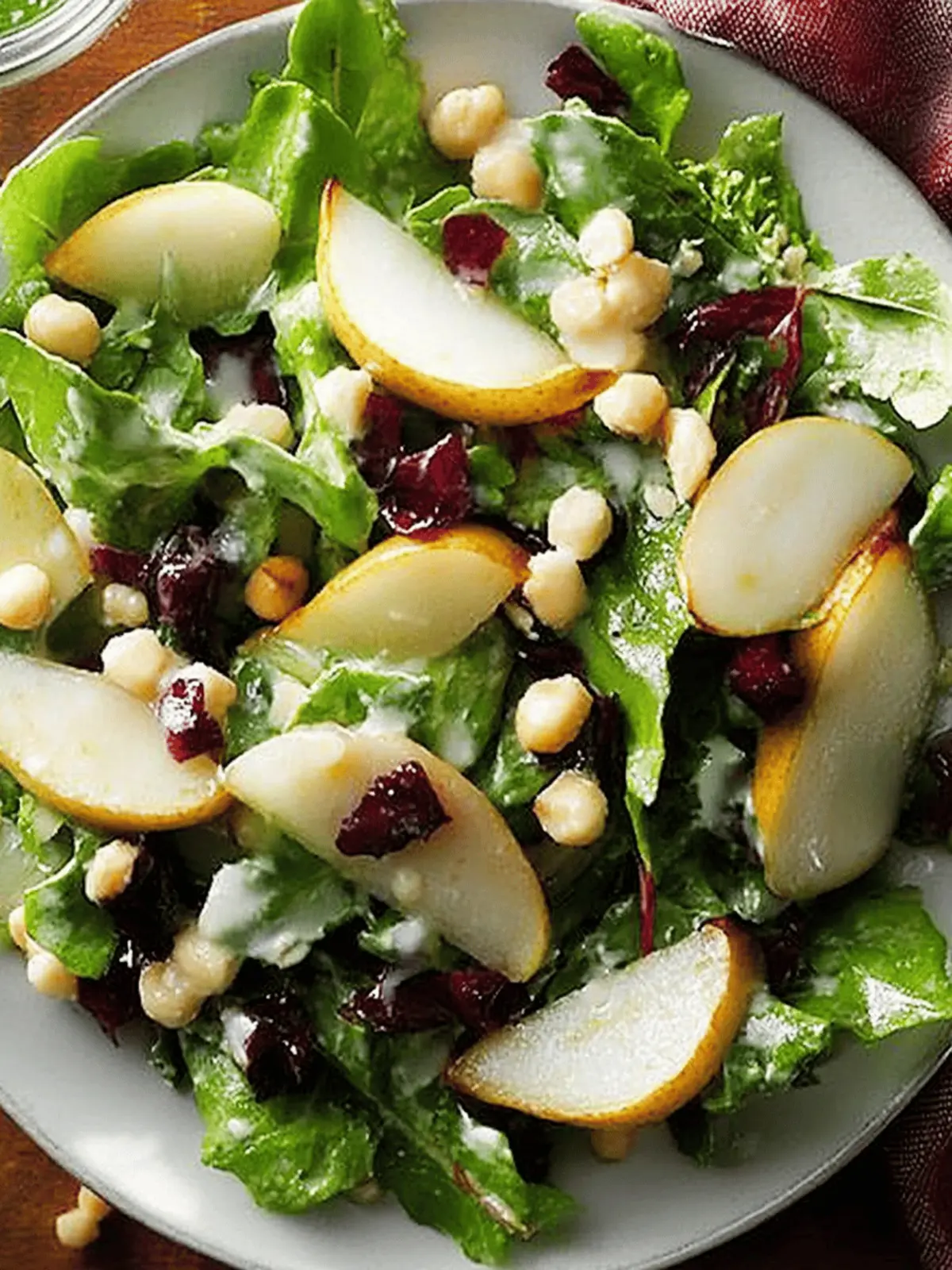 Roasted Pear Salad