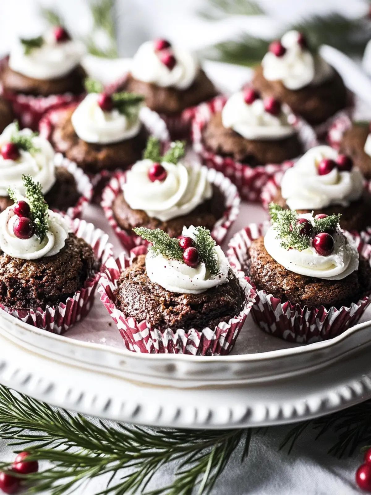 Irresistible Christmas Brownie Bites with Festive Toppings 2 Christmas Brownie Bites