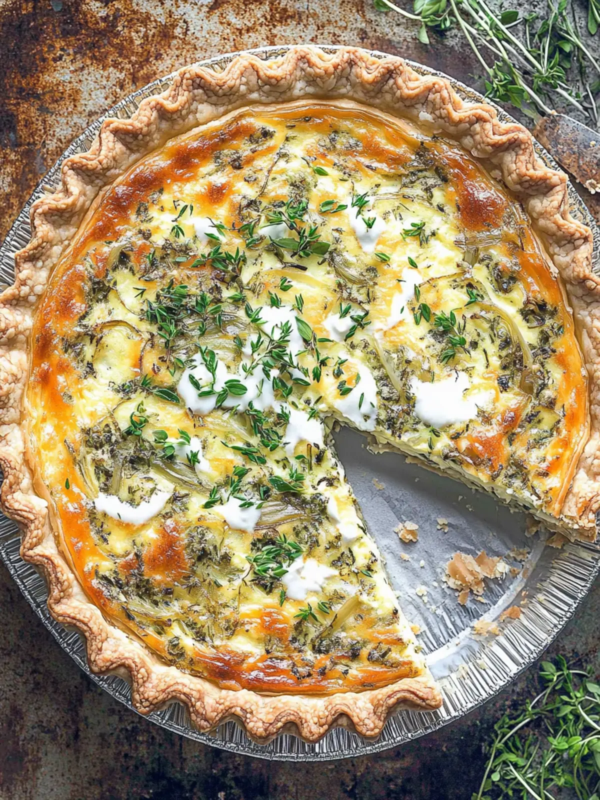 Delicious Sweet Onion and Herb Quiche for Effortless Meals 2 Sweet Onion and Herb Quiche