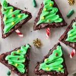Christmas Tree Brownies