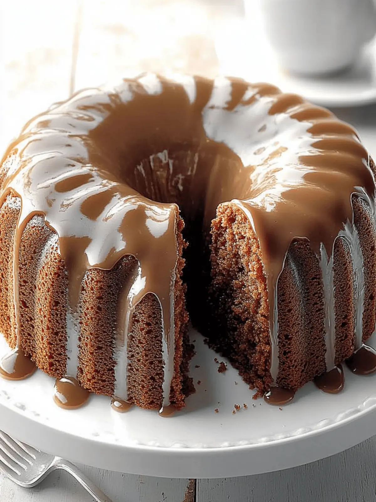 Heavenly Praline Cake
