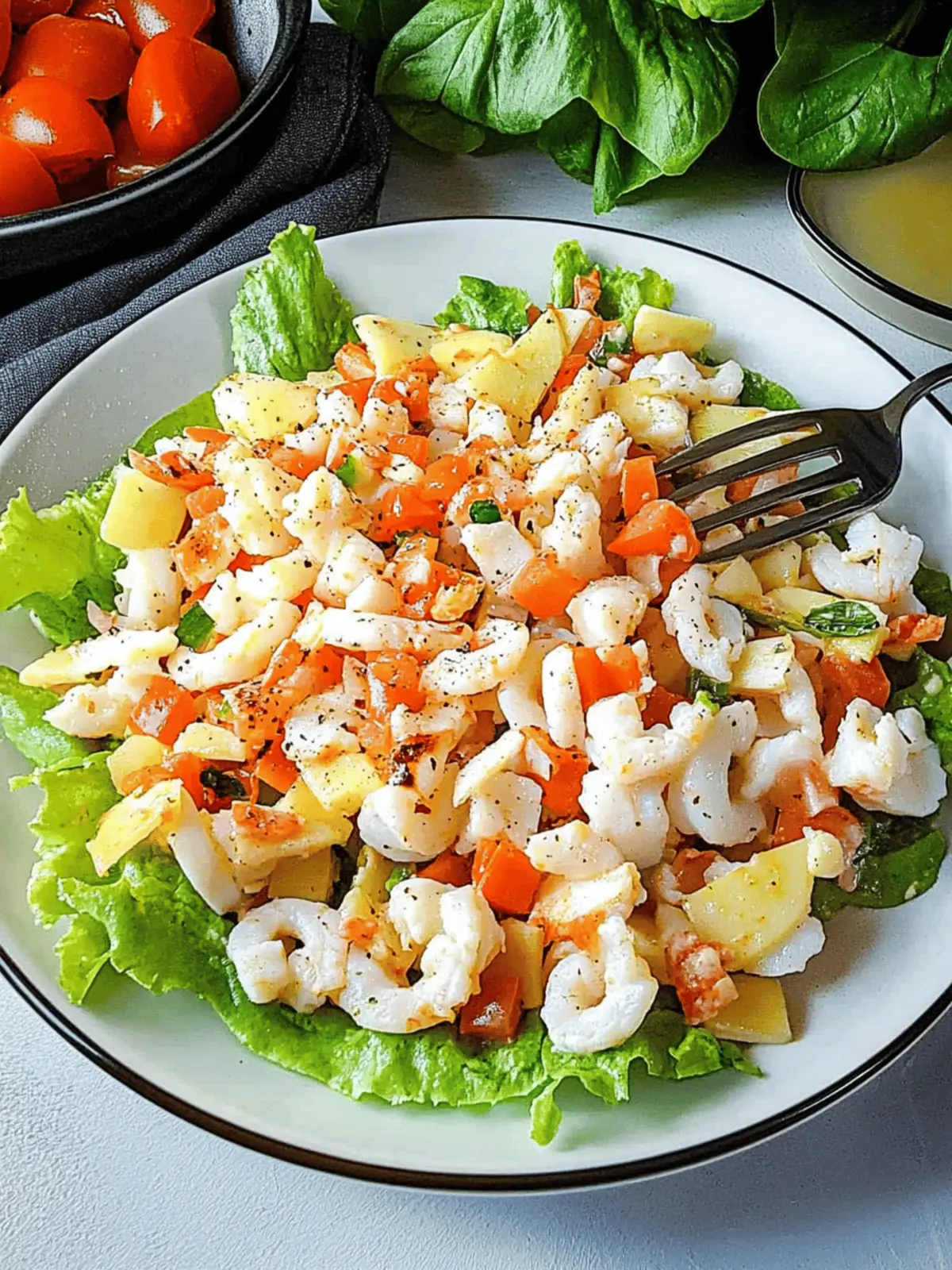 Zesty Easy Seafood Salad Ready in Just 15 Minutes! 2 Easy Seafood Salad