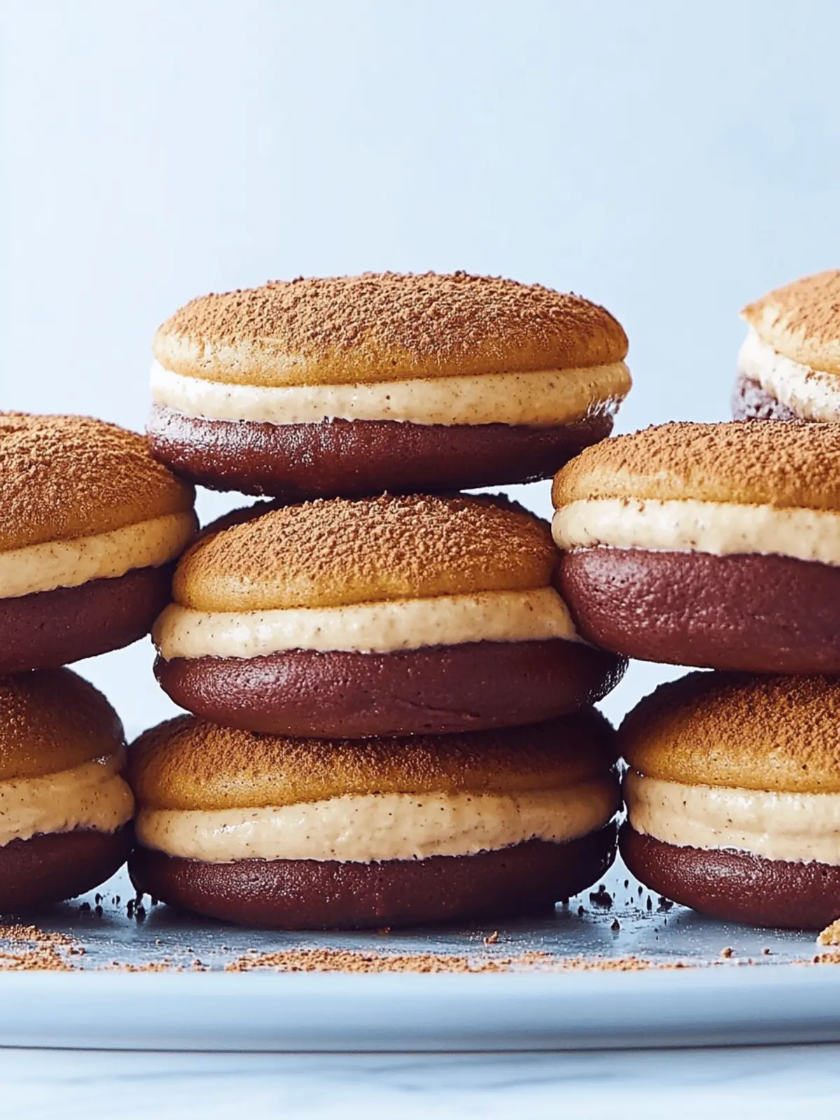 Decadent Tiramisu Whoopie Pies That Will Wow Your Guests 3 Tiramisu Whoopie Pies