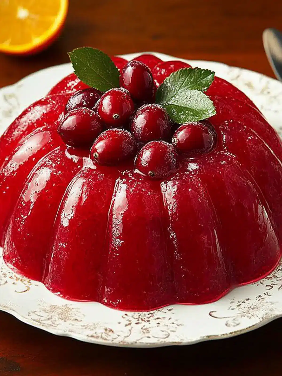 Cranberry-Orange Jell-O Salad