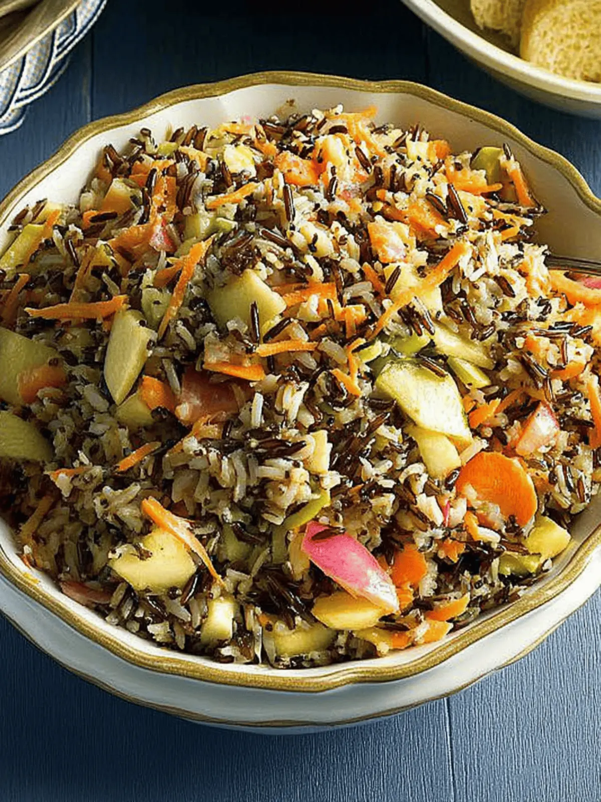 Nutty Northwoods Wild Rice Salad with Apples and Sauerkraut 2 Northwoods Wild Rice Salad