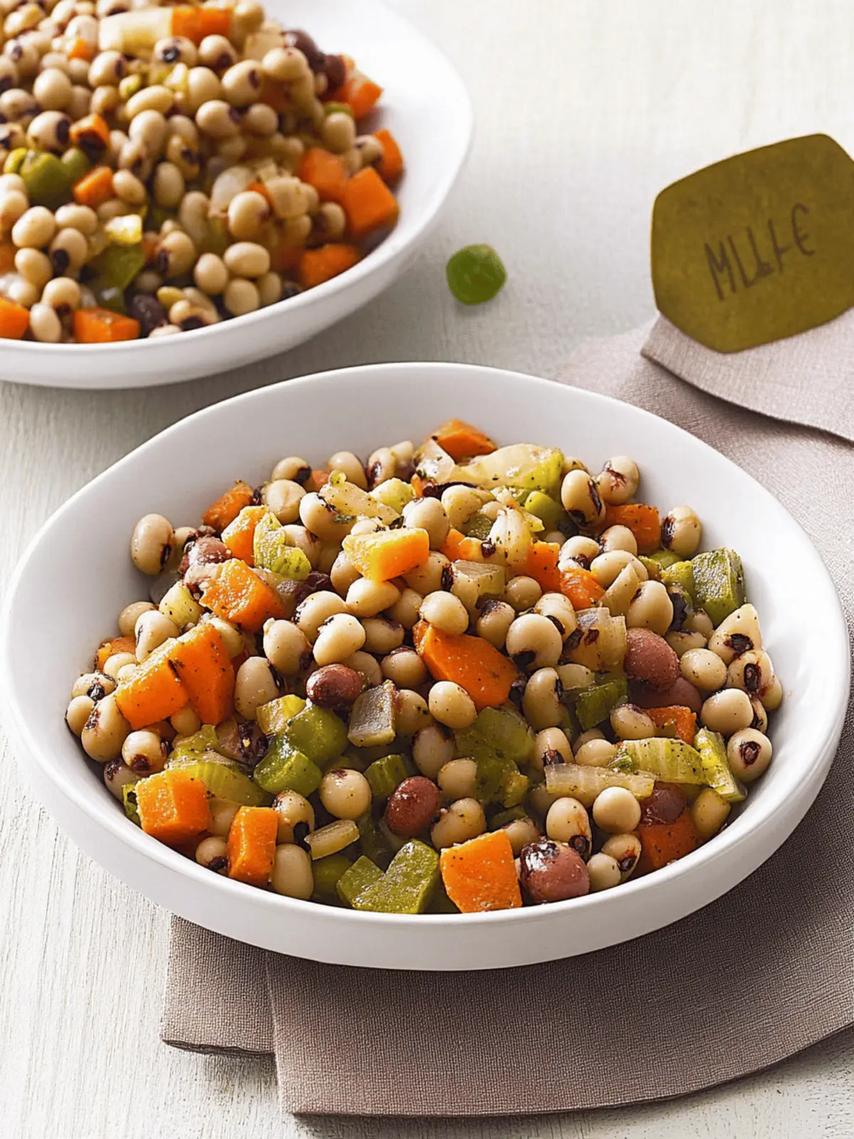 Delicious Hoppin' John Style Black-Eyed Pea Salad Recipe 5 Hoppin' John Style Black-Eyed Pea Salad