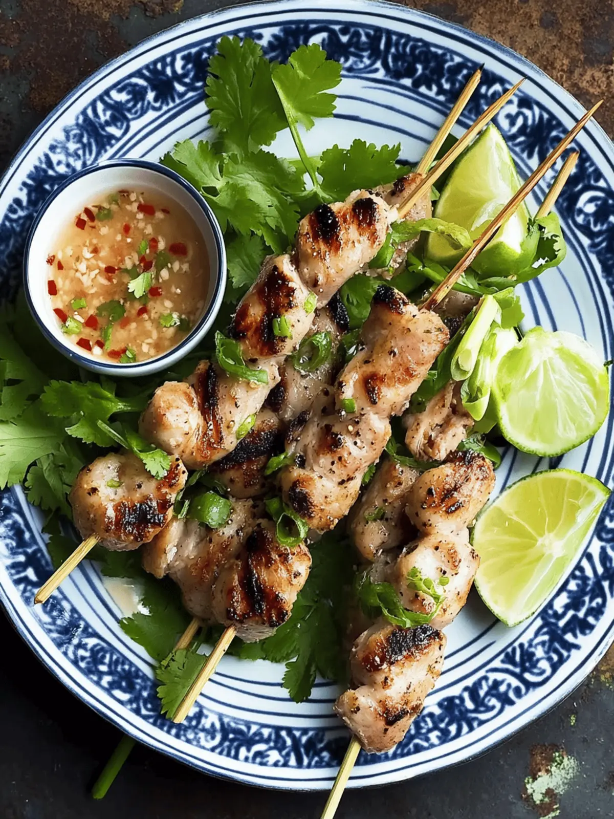 Lemongrass Pork and Prawn Skewers for Flavorsome Weeknights 3 Lemongrass pork and prawn skewers