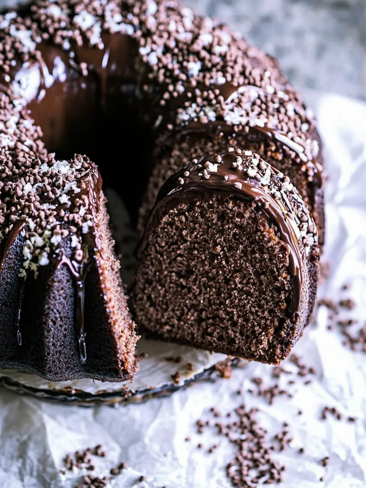 Delightful Chocolate Sour Cream Doughnut Bundt Cake Recipe 5 Chocolate Sour Cream Doughnut Bundt Cake