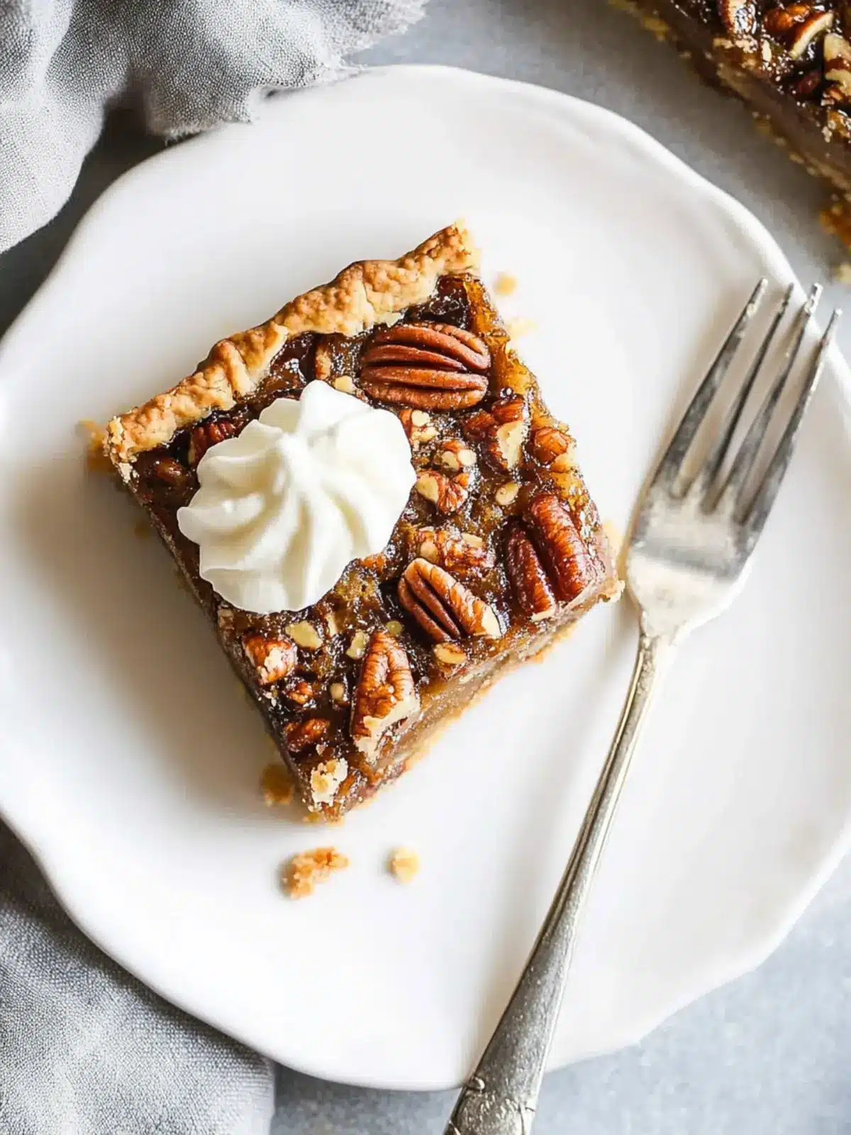 Transform Your Dessert Game: Pecan Pie Bars With an Easy Press-in Crust and No Corn Syrup 5 Pecan Pie Bars With an Easy Press-in Crust and No Corn Syrup!