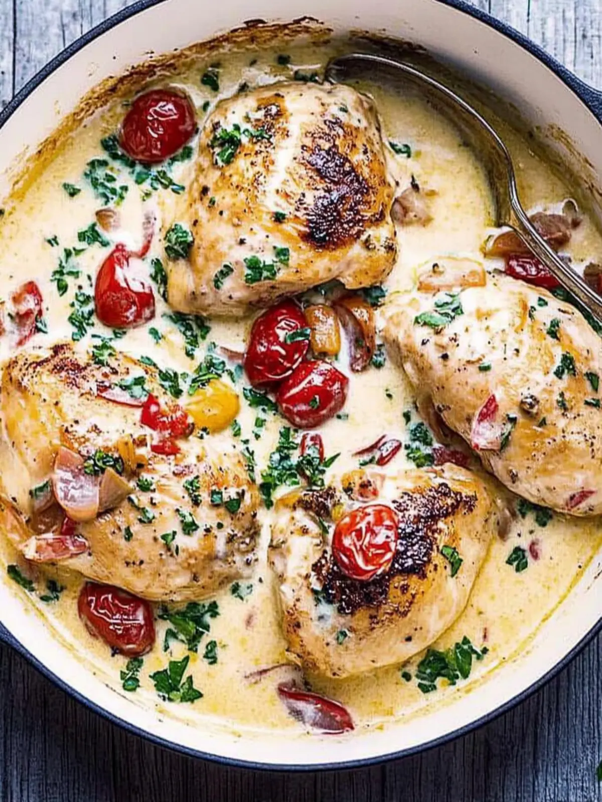 Irresistible Creamy Tuscan Chicken in Just 30 Minutes 5 Creamy Tuscan Chicken