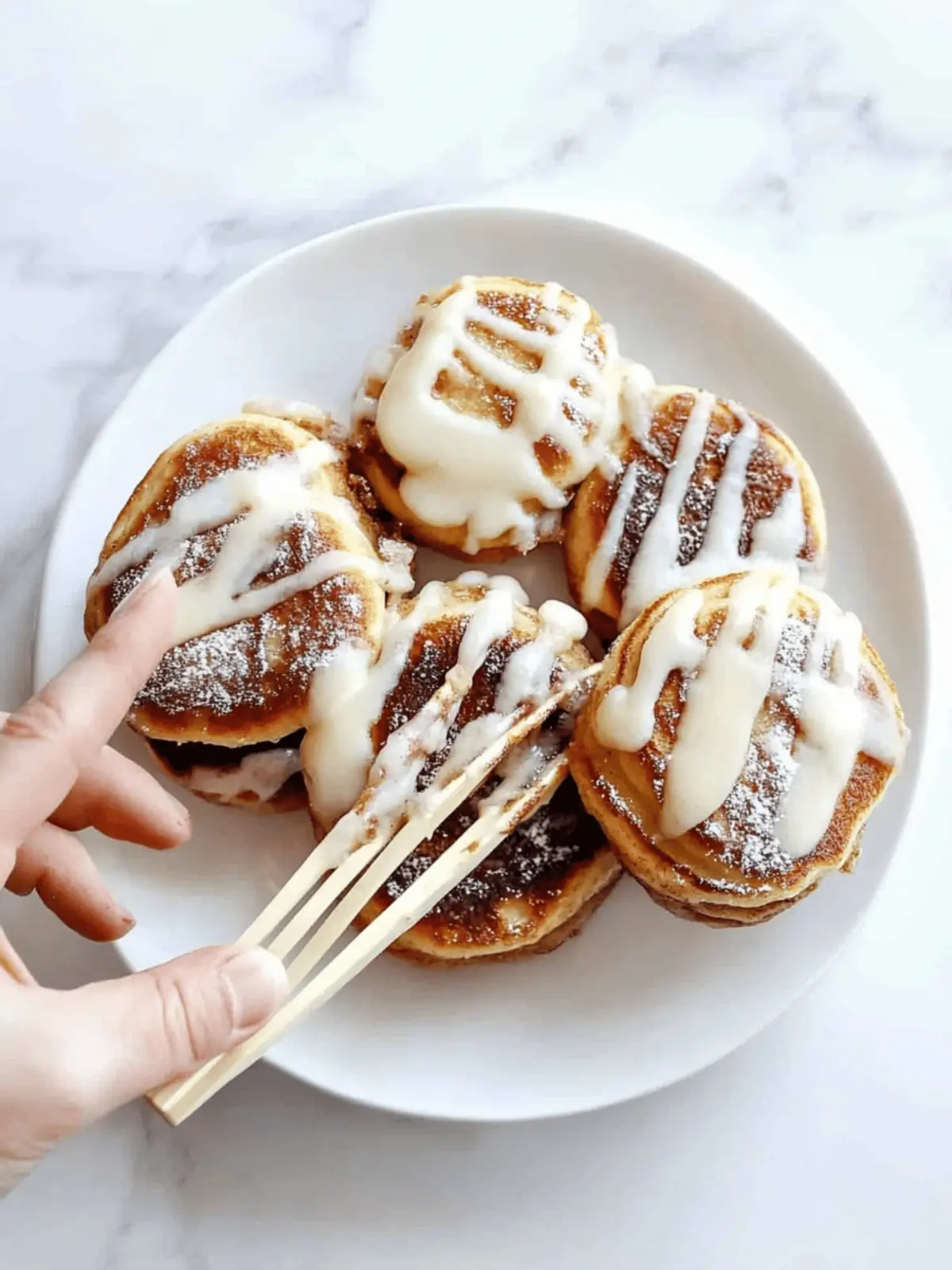 Cinnamon Roll Pancakes Hack Takes Breakfast to the Next Level