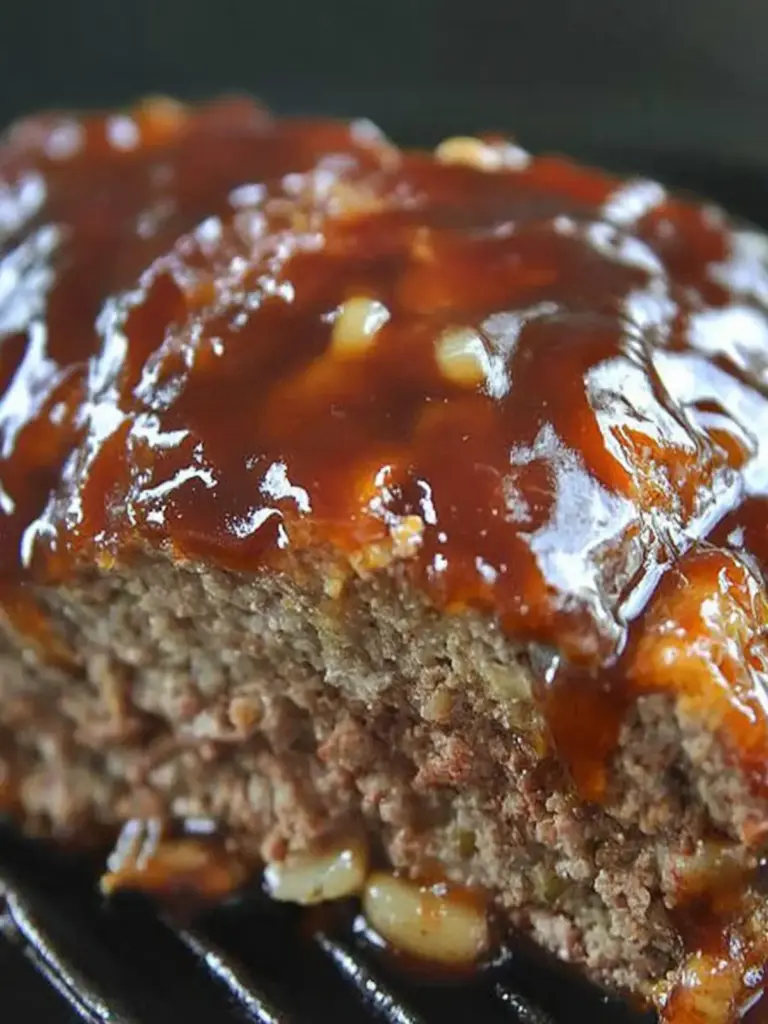Bourbon Glazed Meatloaf