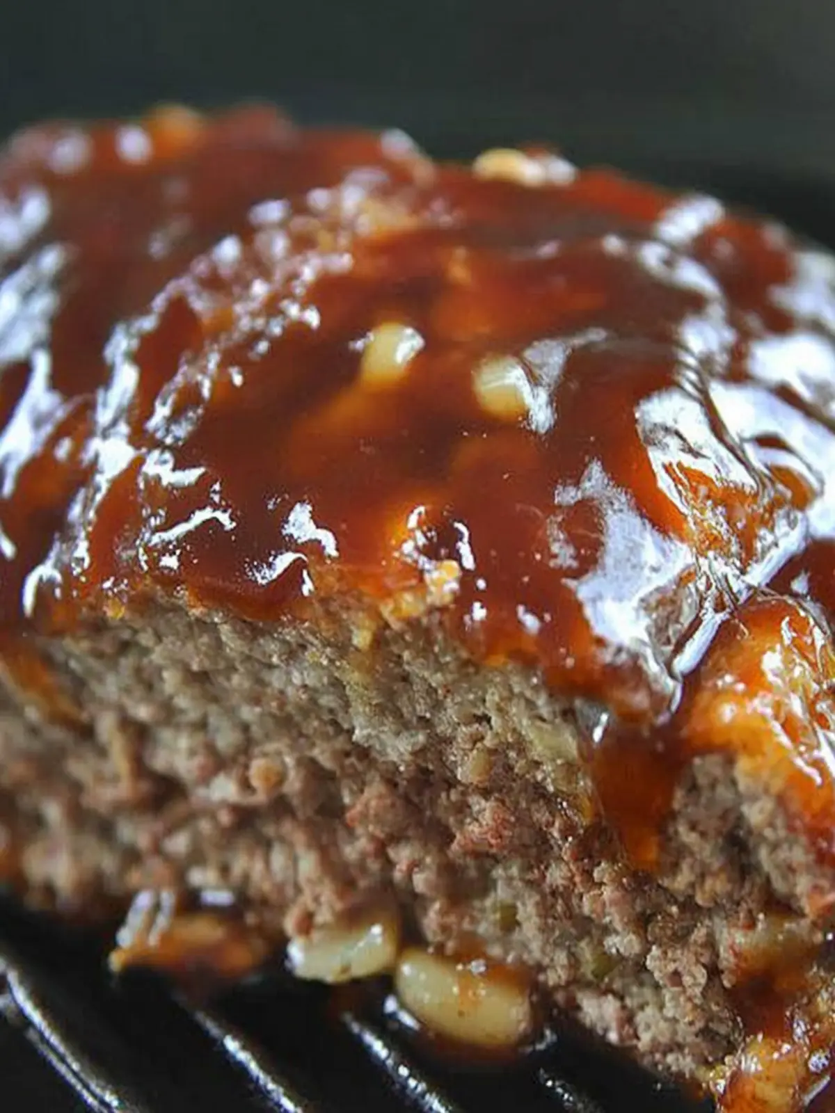 Bourbon Glazed Meatloaf