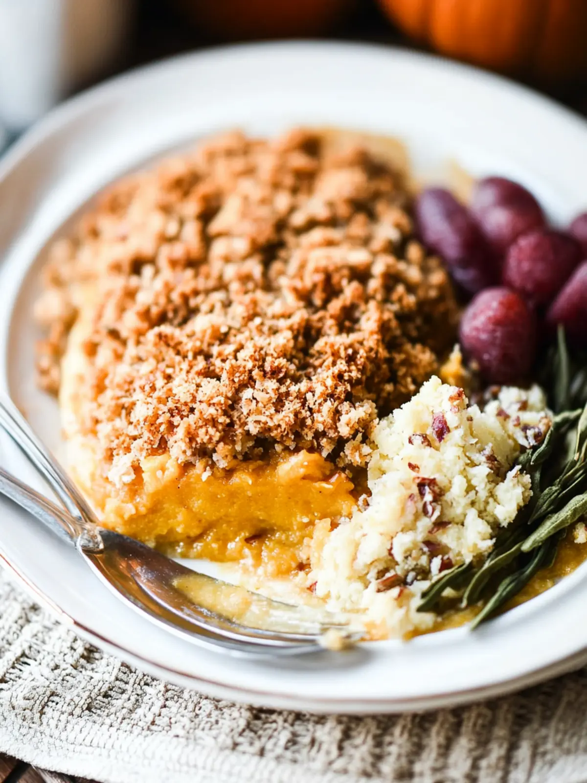 Irresistible Butternut Squash Casserole with Crunchy Pecan Topping 3 Butternut Squash Casserole