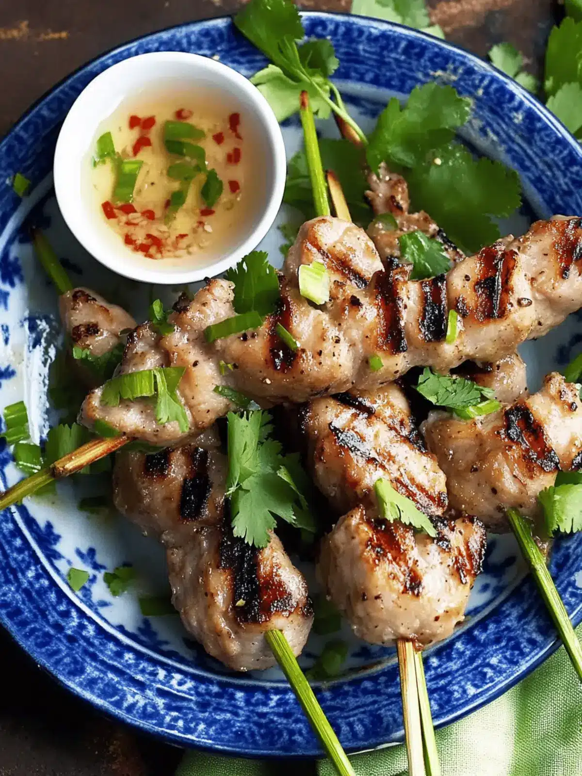 Lemongrass Pork and Prawn Skewers for Flavorsome Weeknights 5 Lemongrass pork and prawn skewers