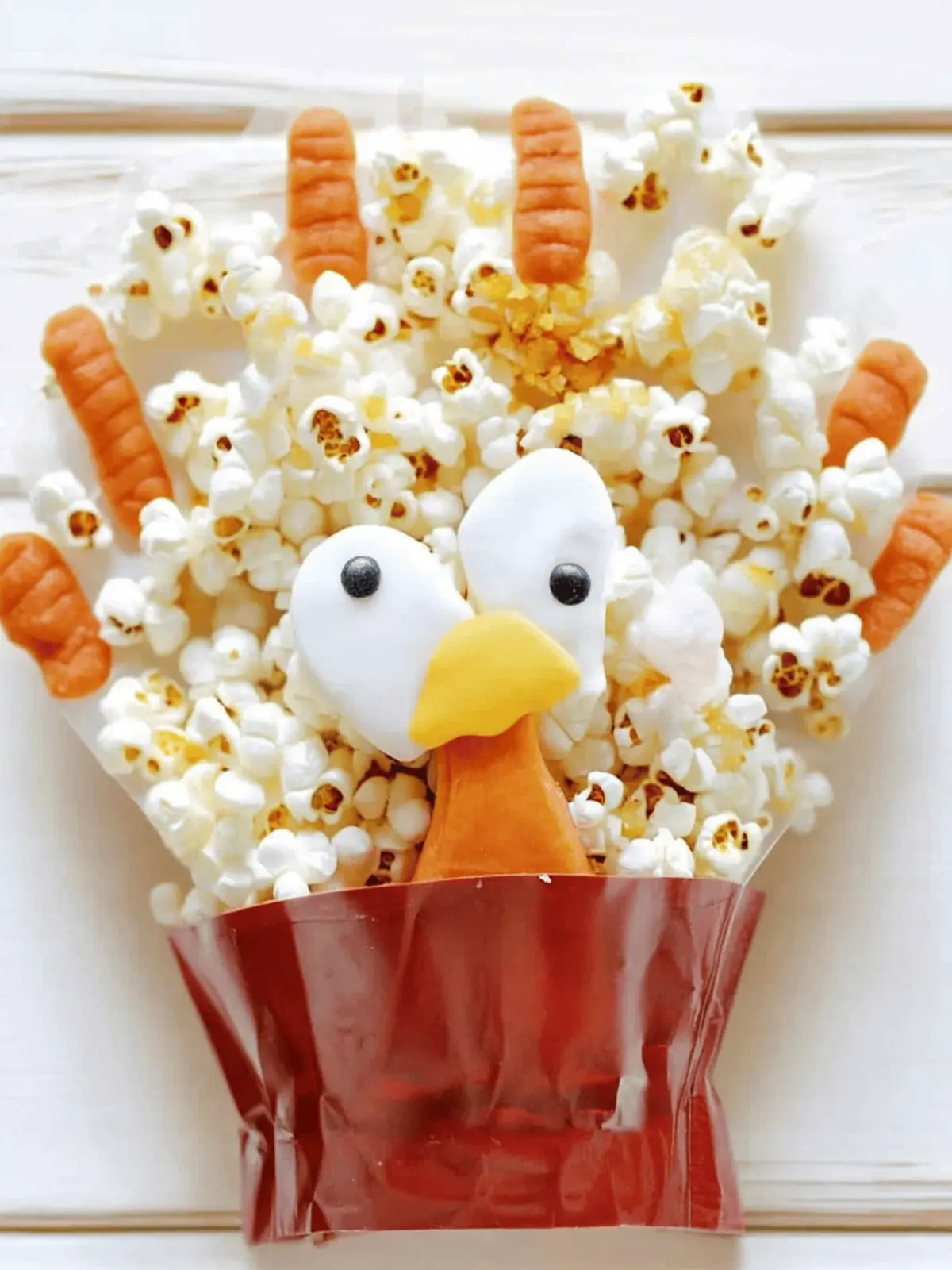 Turkey Popcorn Handprint Treats Make The Best Thanksgiving Favors