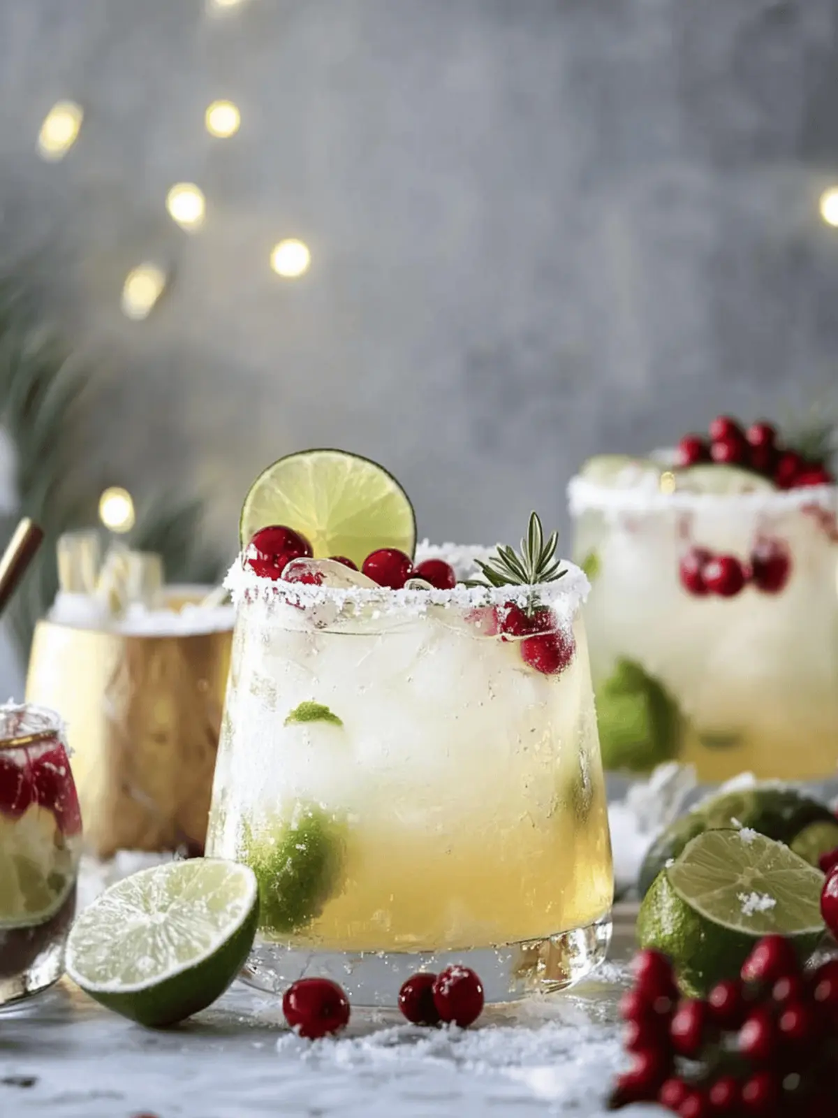 Sip into the Holidays with Festive Mistletoe Margaritas 3 Mistletoe Margaritas
