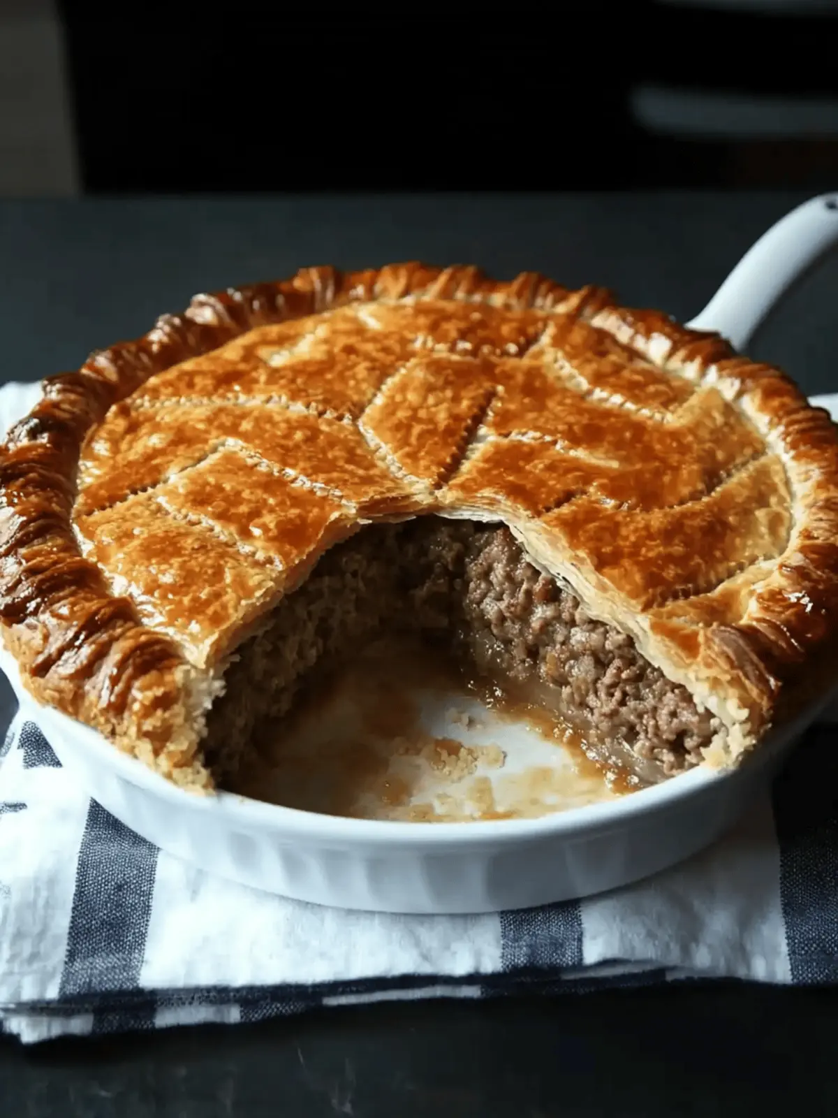 Tourtiere (French Canadian Meat Pie)