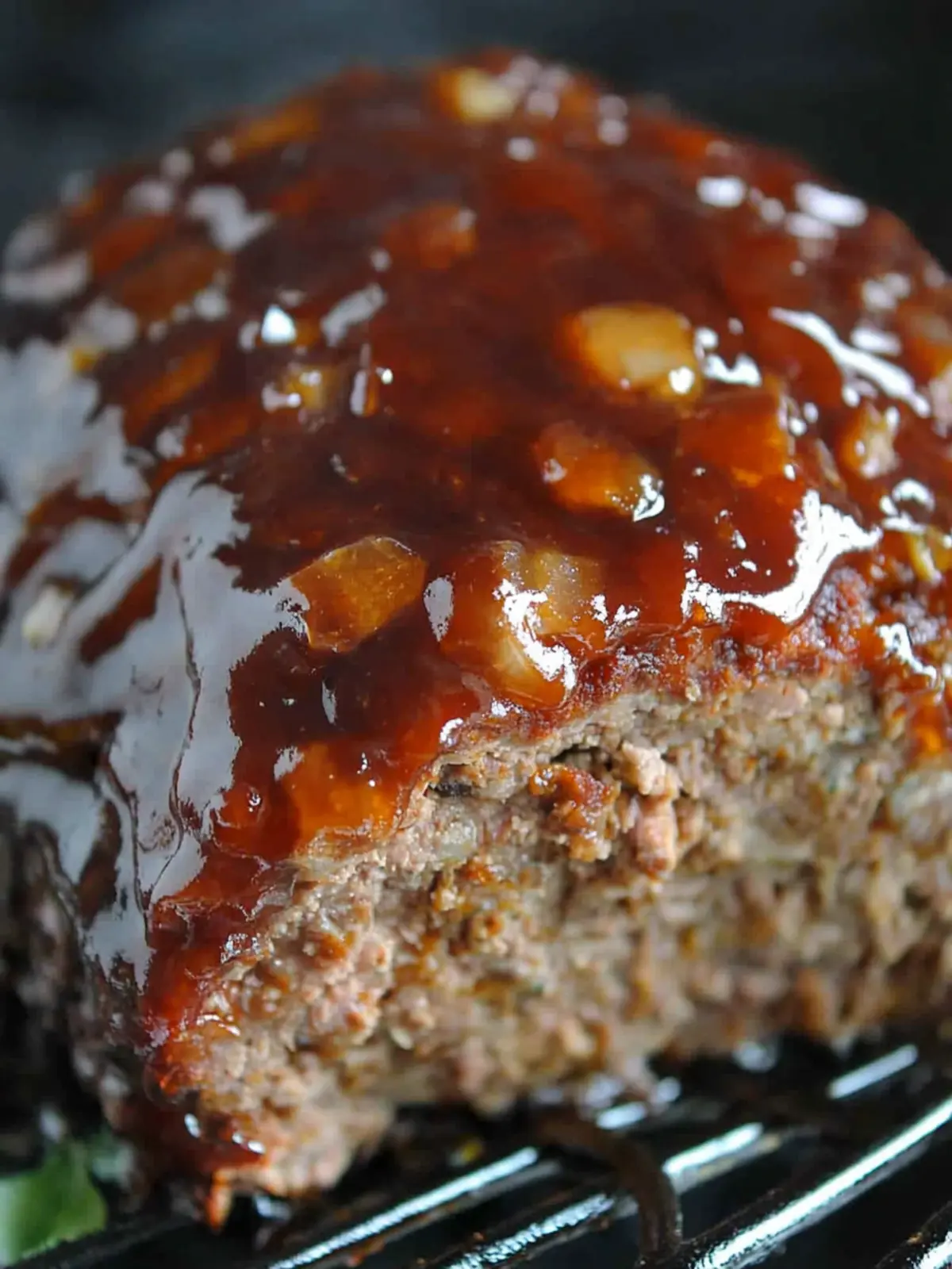 Bourbon Glazed Meatloaf