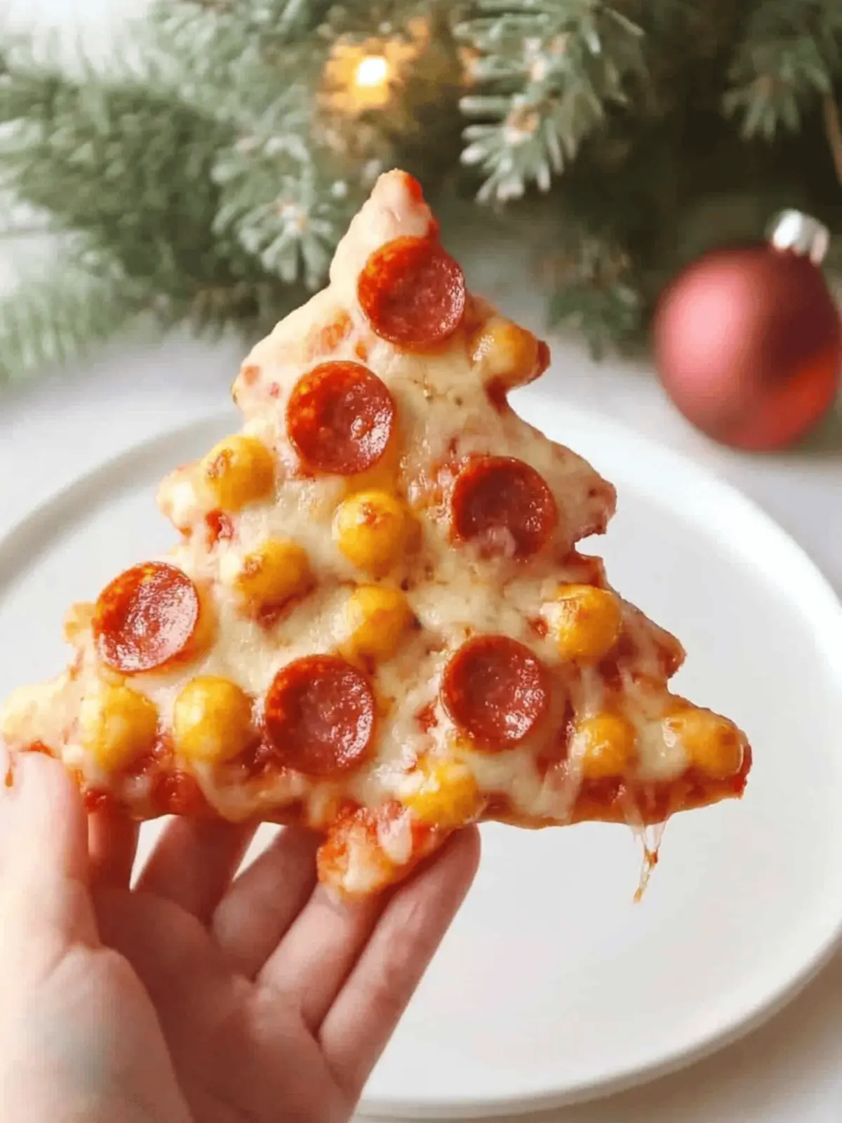 This Christmas Tree Pizza Is A Cute Christmas Dinner For Kids 2 This Christmas Tree Pizza Is A Cute Christmas Dinner For Kids