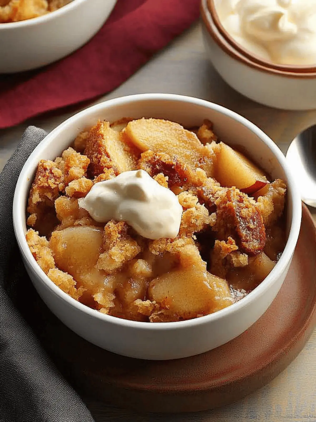 Decadent Toffee-Pear Crisp Bread Pudding You’ll Love 4 Toffee-Pear Crisp Bread Pudding