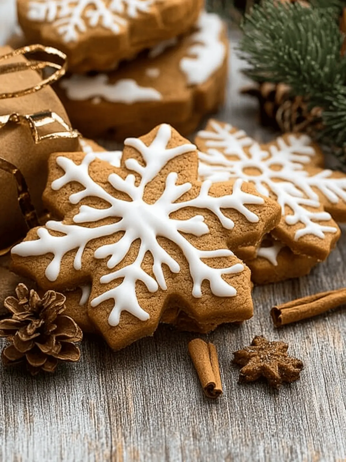 Gingerbread Snowflake Cookies That Spark Holiday Joy 3 Gingerbread Snowflake Cookies