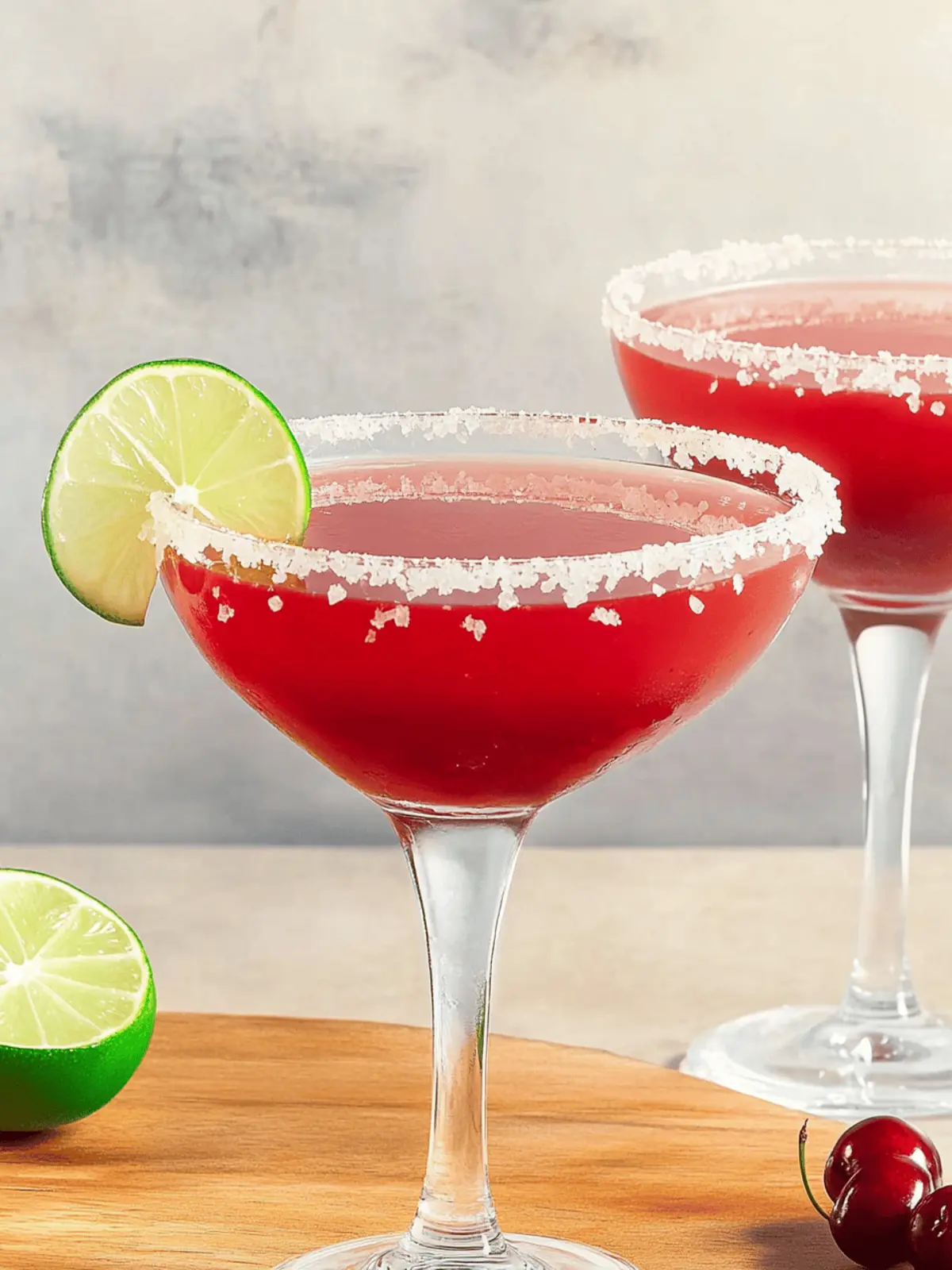 Cherry-Lime Margarita